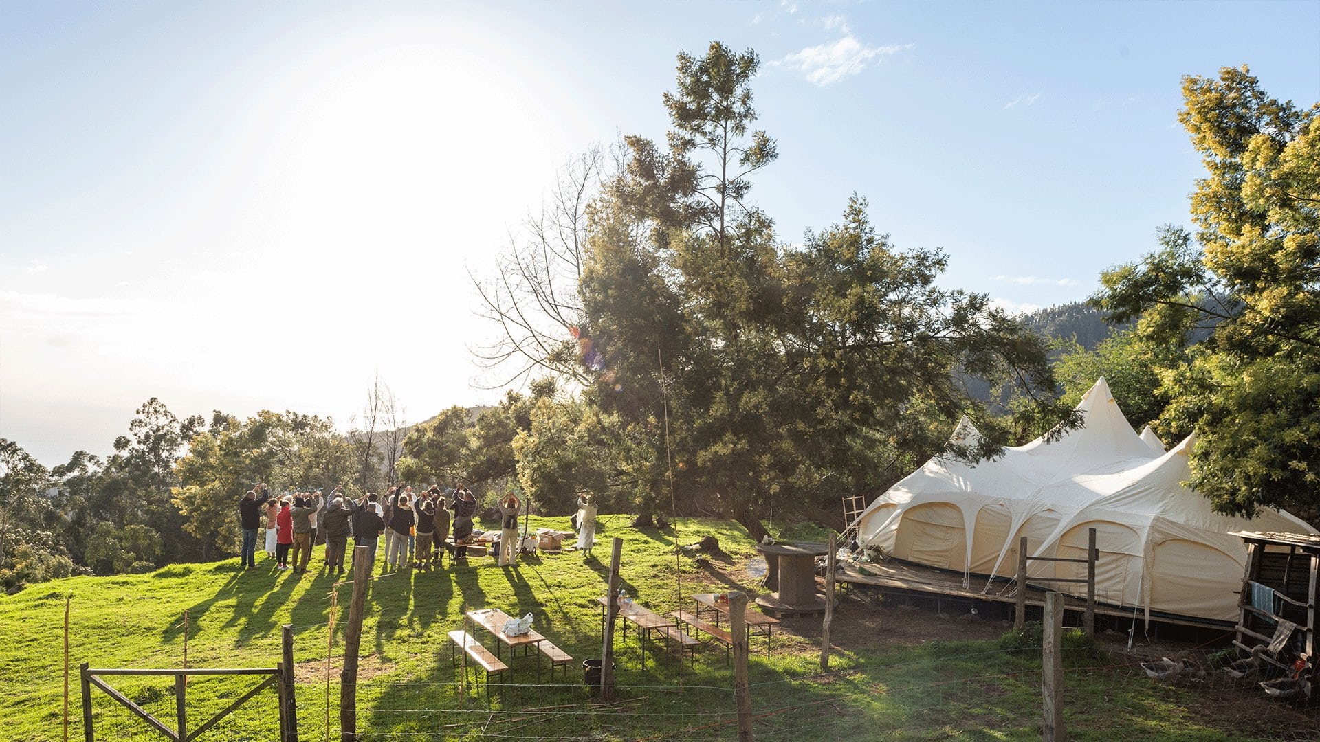 arambha workshop tent